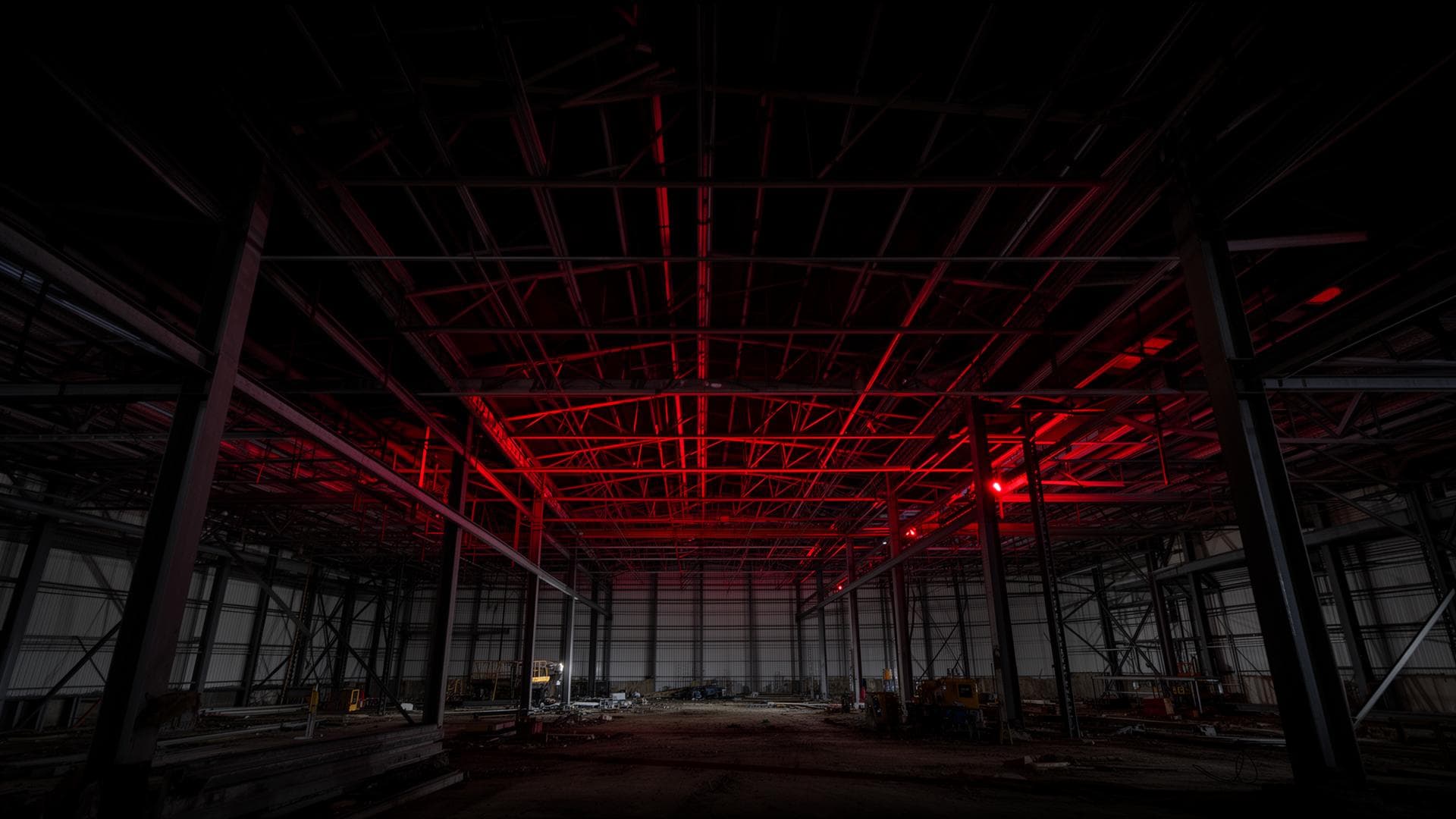 Industrial steel structure